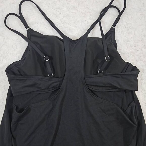 Athleta Seascape Bra Cup Tankini Size 36 B/C Swim Beach Summer Cruise Vacation - Picture 6 of 7